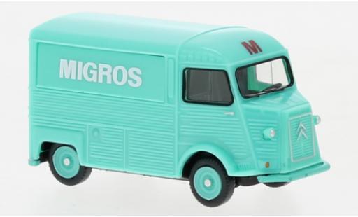 Diecast model cars Citroen HY Fourgonnette Verkaufswagen Migros 1947 1/87 Wiking