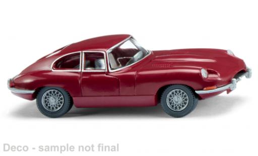 Diecast model cars Jaguar E-Type Base red 1/87 Wiking