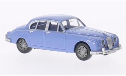 Diecast model cars Jaguar MK Base II blue 1/87 Wiking