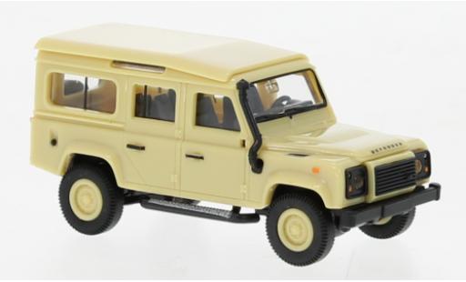 Diecast model cars Land Rover Defender 110 beige 1/87 Wiking