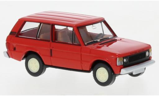 Diecast model cars Land Rover Range Rover Classic red 1970 1/87 Wiking