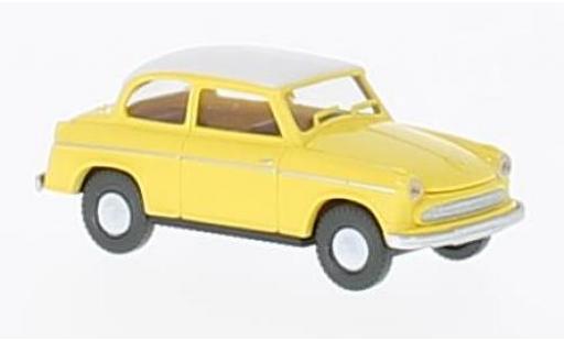 Diecast model cars Lloyd Alexander TS yellow /white 1/87 Wiking
