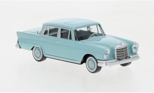 Diecast model cars Mercedes 220 Base S turquoise 1961 1/87 Wiking