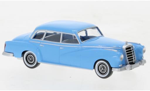 Diecast model cars Mercedes CLA Base 300 blue 1957 1/87 Wiking
