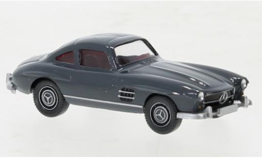 Diecast model cars Mercedes 300 Base SL grey 1/87 Wiking