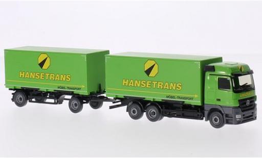 Diecast model cars Mercedes Actros Base Hansetrans 1/87 Wiking