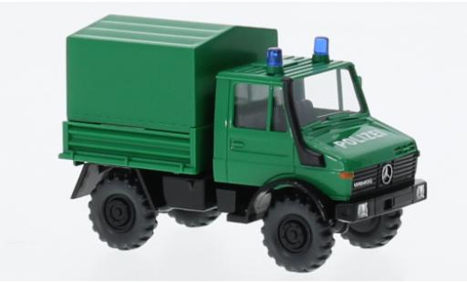 Diecast model cars Mercedes Unimog Base U 1700 police 1975 1/87 Wiking