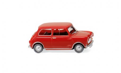 Diecast model cars Austin 7 berline Mini red 1/87 Wiking
