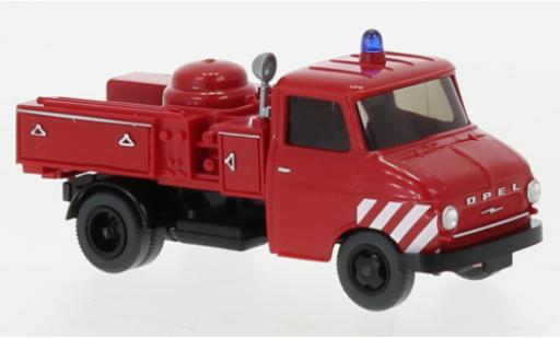 Diecast model cars Opel Blitz Base pompiers 1960 1/87 Wiking