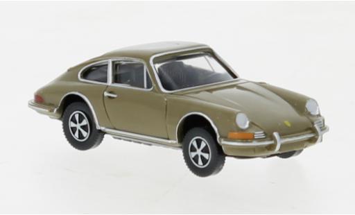 Diecast model cars Porsche 911 Base beige 1963 1/87 Wiking