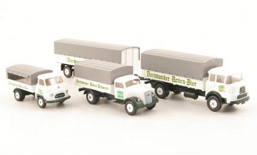 Diecast model cars Opel Blitz Base Set Hanomag courrier Krupp 806 Dortmunder Actien-Bi&Atilde;&uml;re 1/87 Wiking