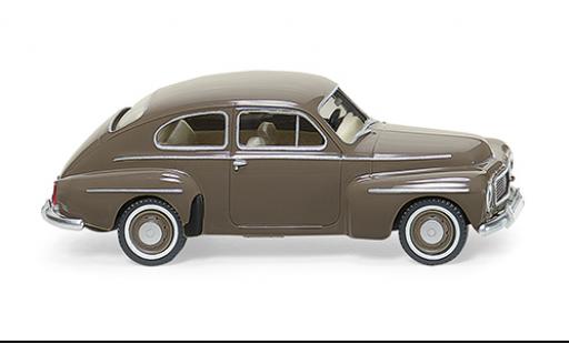 Diecast model cars Volvo PV PV544 544 grey 1958 1/87 Wiking