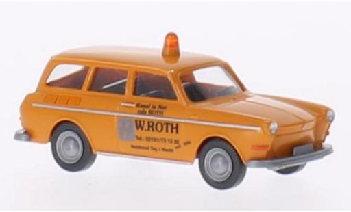 Diecast model cars Volkswagen 1600 Variant W.Roth 1/87 Wiking