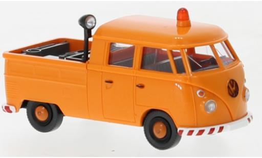 Diecast model cars Volkswagen T1 B cabine double local 1963 1/87 Wiking
