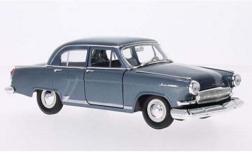 Diecast model cars Gaz M21 Base Wolga / GAZ blue Lucky Die Cas 1/24 Lucky Die Cast