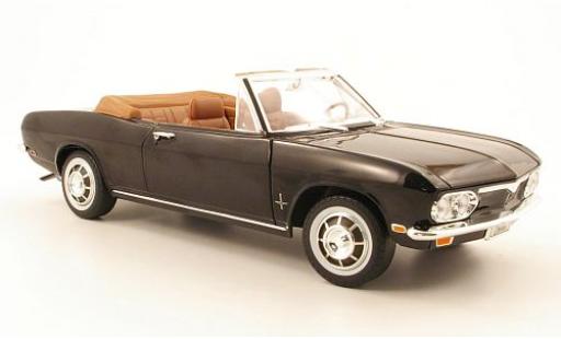 Diecast model cars Chevrolet Corvair Convertible Monza black 1969 1/18 Yat Ming